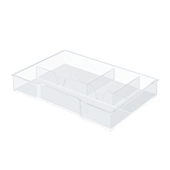 Organizér pro zásuvkové boxy Leitz Plus a WOW,čirý