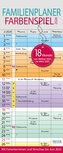 Familienplaner Farbenspiel 18 Monate 2024/2025