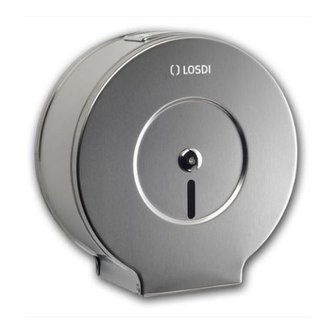 Losdi OCEANO Nerezový zásobník na toaletní papír 190 mm mat