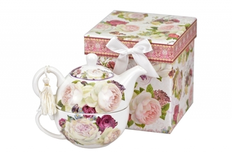 Tea for One Paeonia 14x17 cm