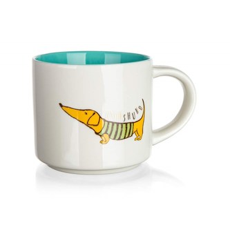 BANQUET Hrnek keramický DACHSHUND 500 ml