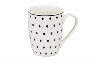 Porcelánový hrnek Dots 300 ml