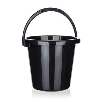 BRILANZ Kbelík plastový 6 l, černý