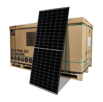 Solární panel G21 MCS LINUO SOLAR 450W mono, černý rám - paleta 31 ks, cena za kus Solární panel G21 MCS LINUO SOLAR 450W mono, černý rám - paleta 31 ks, cena za kus