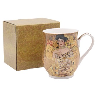 HOME ELEMENTS Hrnek 350 ml, Klimt, Adele