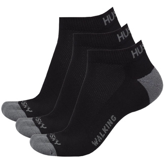 Ponožky Walking 3pack černá - XL (45-48)