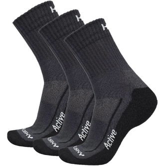 Ponožky Active 3pack černá - M (36-40)
