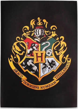 Blok A5 Harry Potter: Bradavice (15 x 21 cm)