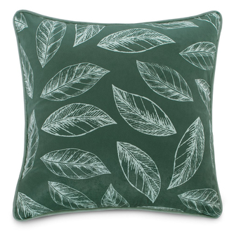 Polštář CALMA zelená 45x45 cm Mybesthome
