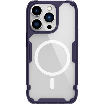 Nillkin Nature TPU PRO Magnetic Kryt pro Apple iPhone 14 Pro Max tmavě fialový