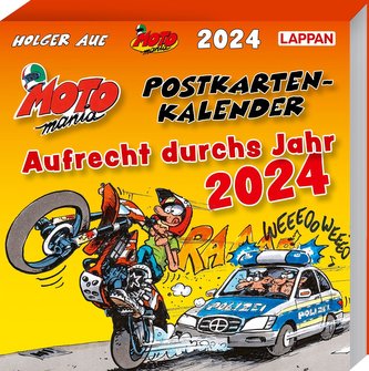 MOTOmania Postkartenkalender 2024