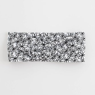 Kojenecká bavlněná čelenka New Baby Be Happy - velikost 80 (9-12m)