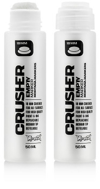 Crusher Montana prázdný 18mm/50ml