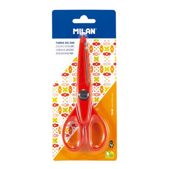 Nůžky dekorační MILAN s vyměnitelnými čepelemi - blistr