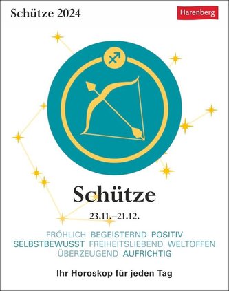 Schütze Sternzeichenkalender 2024