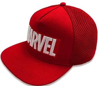 Čepice - kšiltovka snapback Marvel: Logo (nastavitelná)
