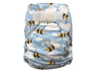 BIO Bambusová kapsová plenka (M) - Vosáci v letu SZ