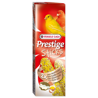Tyčinky VERSELE-LAGA Prestige Eggs & Oystershells pro kanáry - Akční nabídka 29.5.-11.6.2023