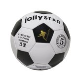 Míč kožený fotbalový Jolly Star EURO velikost č. 5