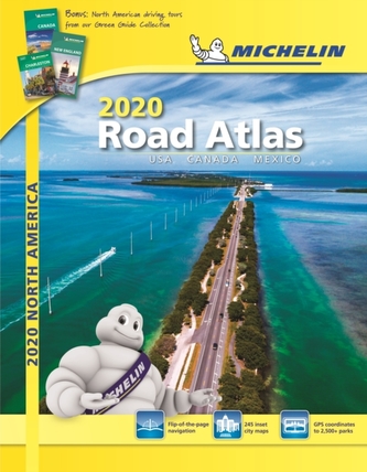 Road Atlas 2020 - USA, Canada, Mexico (A4-Spiral)