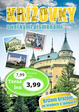 Krížovky s veľkými písmenami Krížom krážom po hradoch a zámkoch