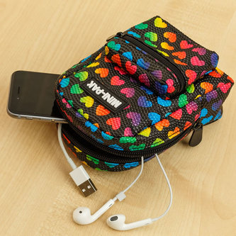 Minibatůžek na ruku Srdíčka