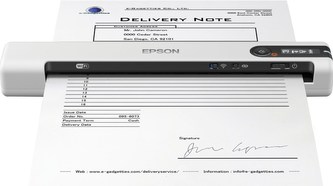 EPSON skener WorkForce DS-80W, A4, 600x600dpi, USB, mobilní