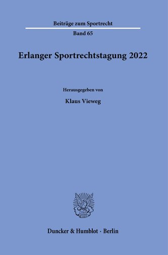 Erlanger Sportrechtstagung 2022