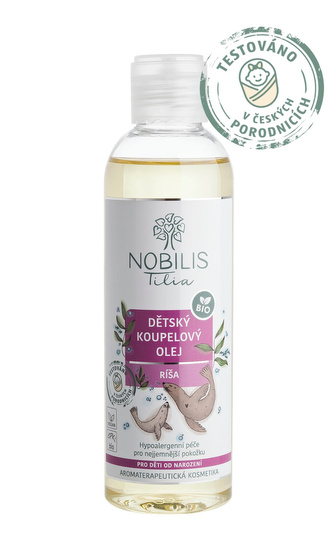 Dětský koupelový olej Ríša: 200 ml Dětský koupelový olej Ríša: 200 ml