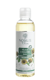 Tělový a masážní olej Neutrální: 200 ml