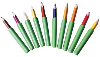FINISH PENCIL Green/Blue S 10 mm - 12 kusů