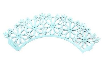 Ozdobný límec na cukrářské košíčky Ibili Barva: Modrá