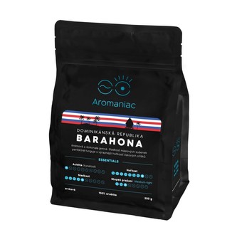 Káva Aromaniac Dominikánská republika Barahona, mletá, 250g