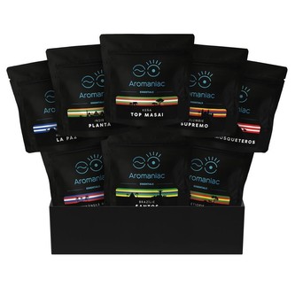 Degustační balíček kávy Aromaniac Nekyseláč⁸ - v dárkové krabici