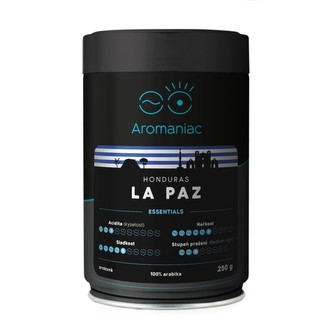 Káva Aromaniac Honduras La Paz - zrnková, dóza, 250 g