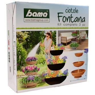 BAMA Květináč FONTANA, barva terracotta