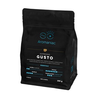 Káva Aromaniac Espresso Gusto - mletá, 250g