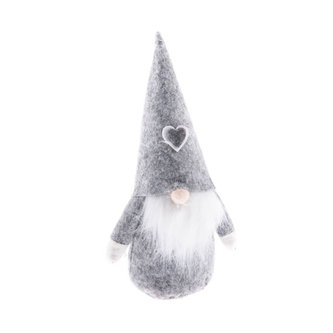 Textilní skřítek - šedý