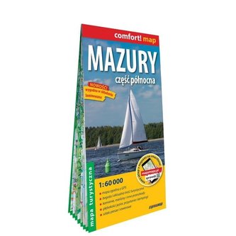 Comfort!map Mazury. Część północna 1:60 000 Comfort!map Mazury. Część północna 1:60 000
