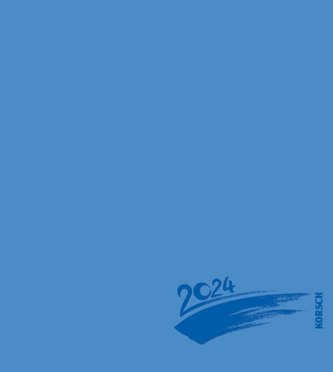 Foto-Malen-Basteln Bastelkalender blau 2024