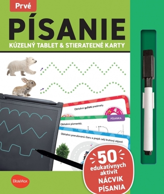 Kúzelný tablet & stierateľné karty –  Prvé PÍSANIE