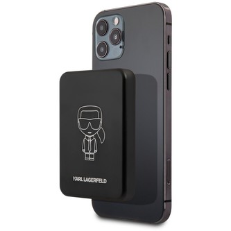 Karl Lagerfeld MagSafe powerbanka 3000mAh černá