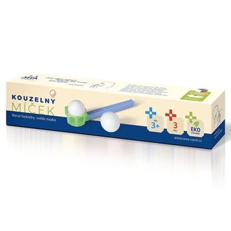 Magiczna jasnoniebieska piłeczka