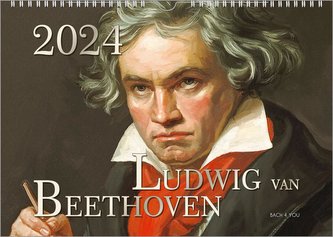 Der Beethoven-Kalender 2024, DIN A3 - ein Musik-Kalender, ein Komponisten-Kalender