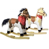 Houpací kůň s šátkem