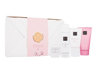 Rituals The Ritual Of Sakura tělový krém The Ritual Of Sakura 70 ml + sprchová pěna The Ritual Of Sakura 50 ml + tělový peeling The Ritual Of Sakura 70 ml + vonná svíčka