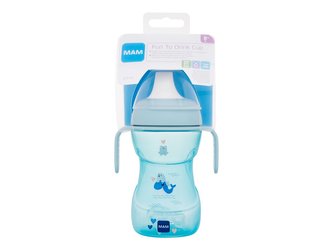 MAM Fun To Drink Cup Hrneček 270 ml 8m+ Sage pro děti