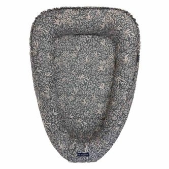 Bavlněné hnízdečko pro miminko Zaffiro organic grey Bavlněné hnízdečko pro miminko Zaffiro organic grey