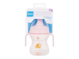 MAM Learn To Drink Cup Hrneček 190 ml 6m+ Blush pro děti