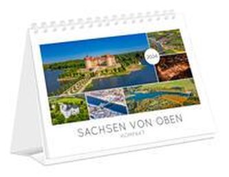 Kalender Sachsen von oben kompakt 2024